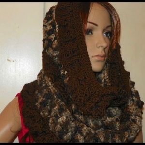 Beautiful Oversized Cowl Hand Crochet by Me